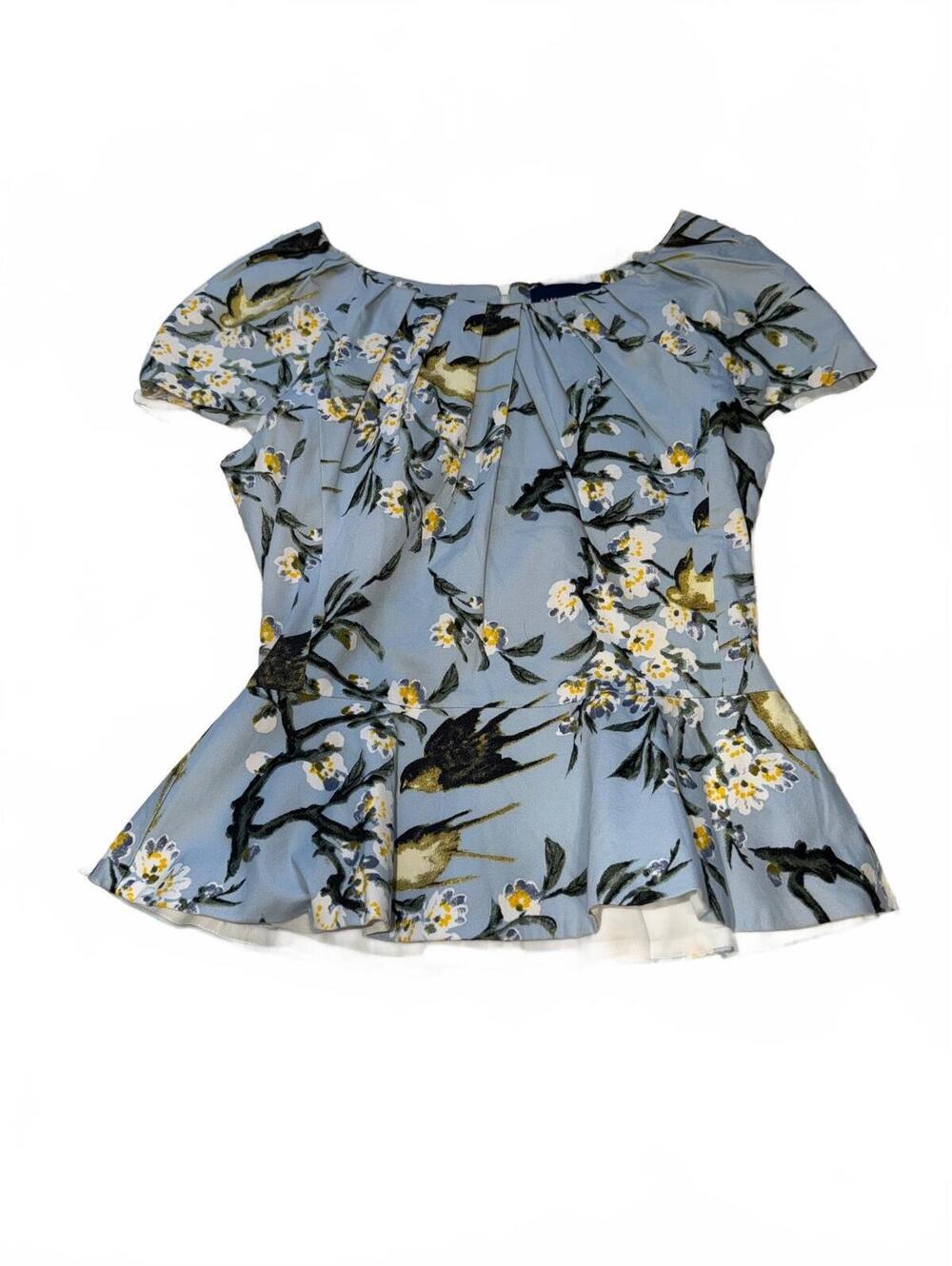Samantha Sung Women's Light Blue Blouse